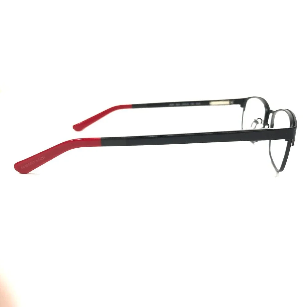 Geoffrey Beene Boys Eyeglasses Frames G900 BLK Red Black Rectangular 47-16-130